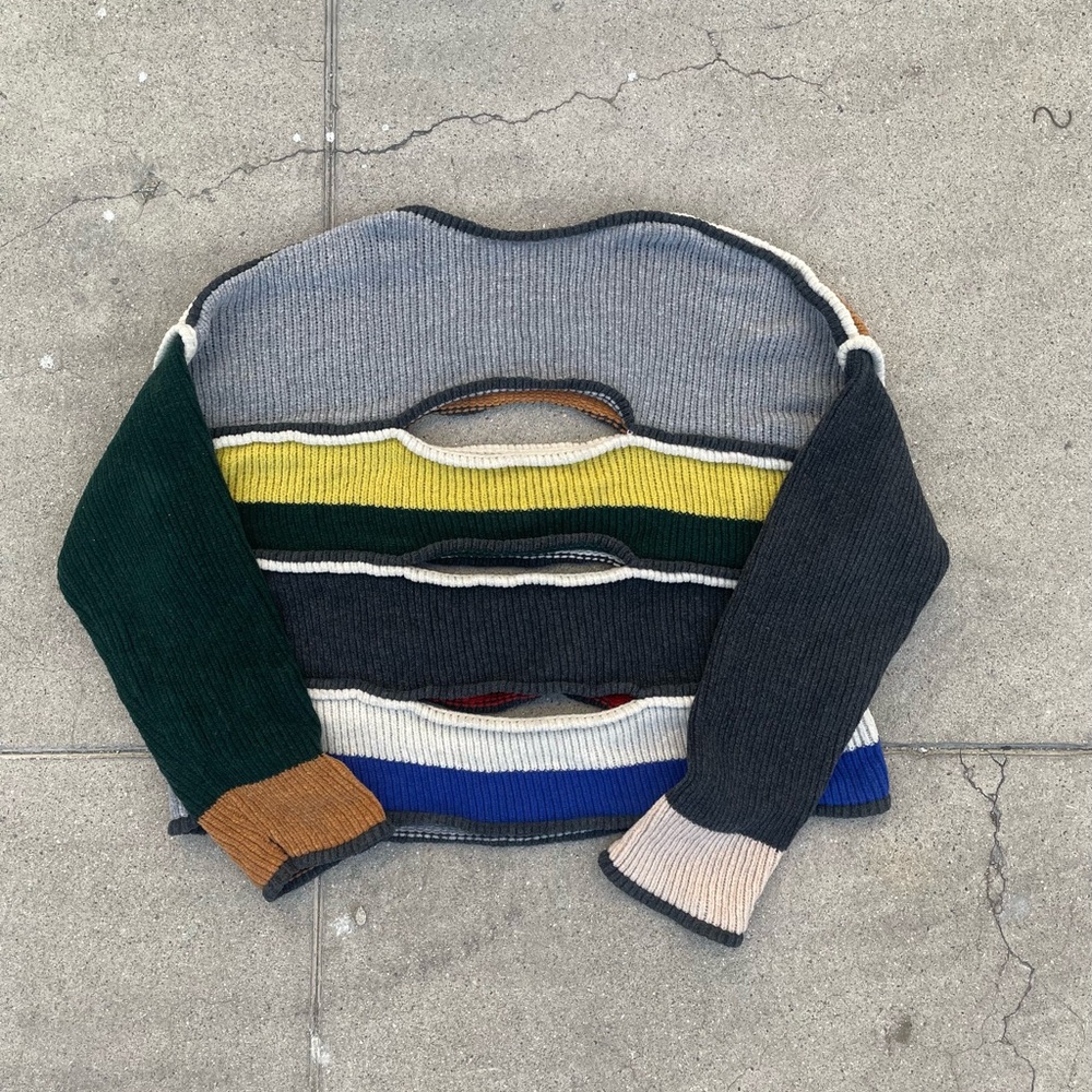 ECKHAUS LATTA CUTOUT SWEATER - Picture 1 of 8